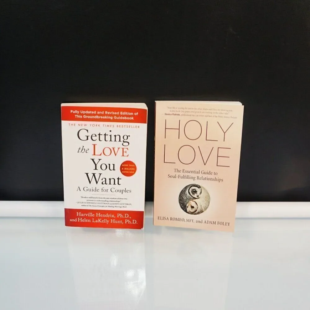 2 Books Getting the Love You Want A Guide for Couples & Holy Love
